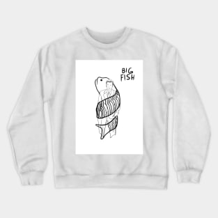 big fish Crewneck Sweatshirt